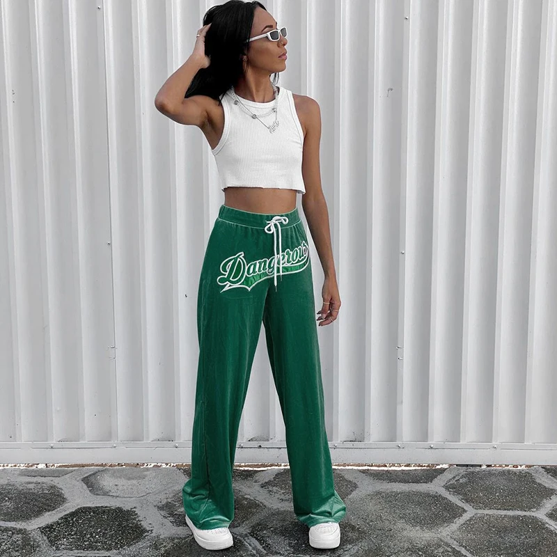Budhaul Q21PT417 casual trousers women letter print new arrival 2021 summer women's streetwear women's pants, Customized color
Budhaul Q21PT417 casual trousers women letter print new arrival 2021 summer women's streetwear women's pants, Customized color