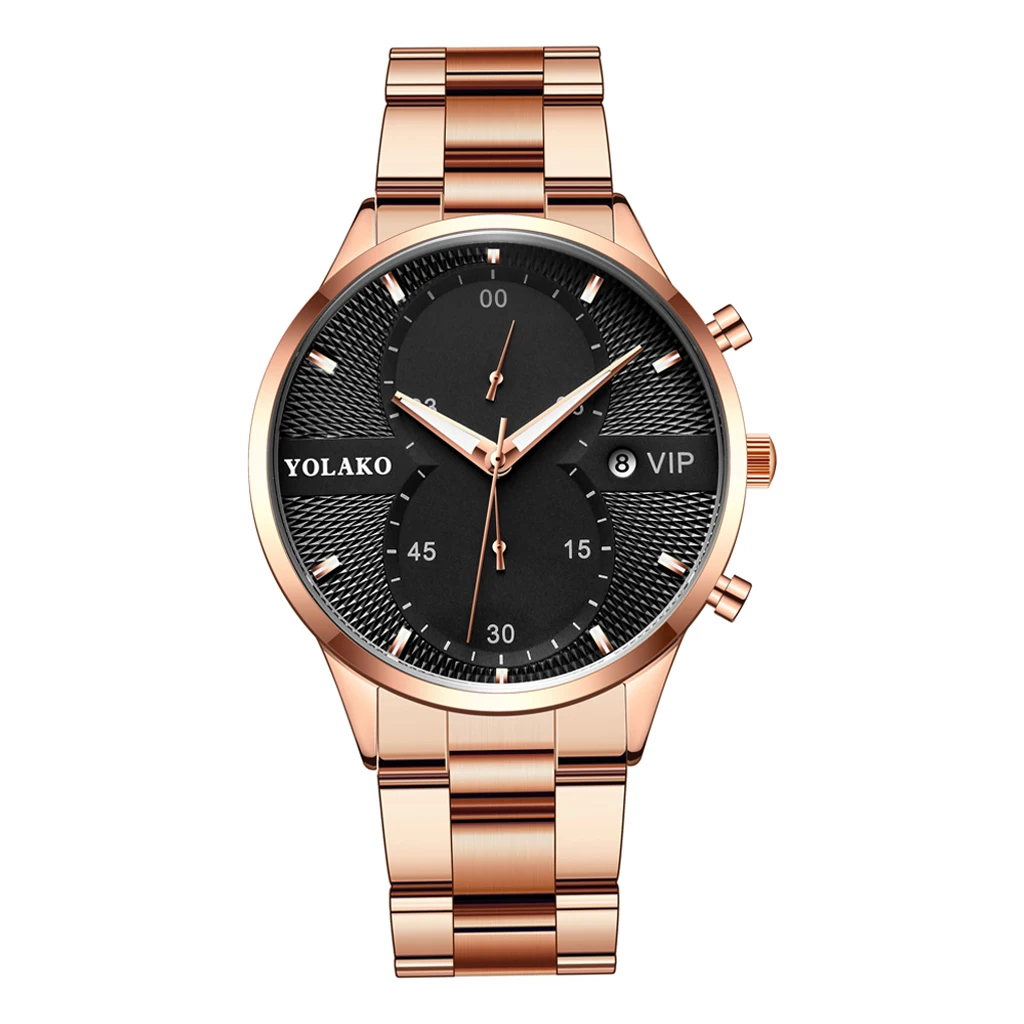 Factory price Yolako Brand Men's steel Watches Luxury Male Sport Date Watches, As photo
Factory price Yolako Brand Men's steel Watches Luxury Male Sport Date Watches, As photo