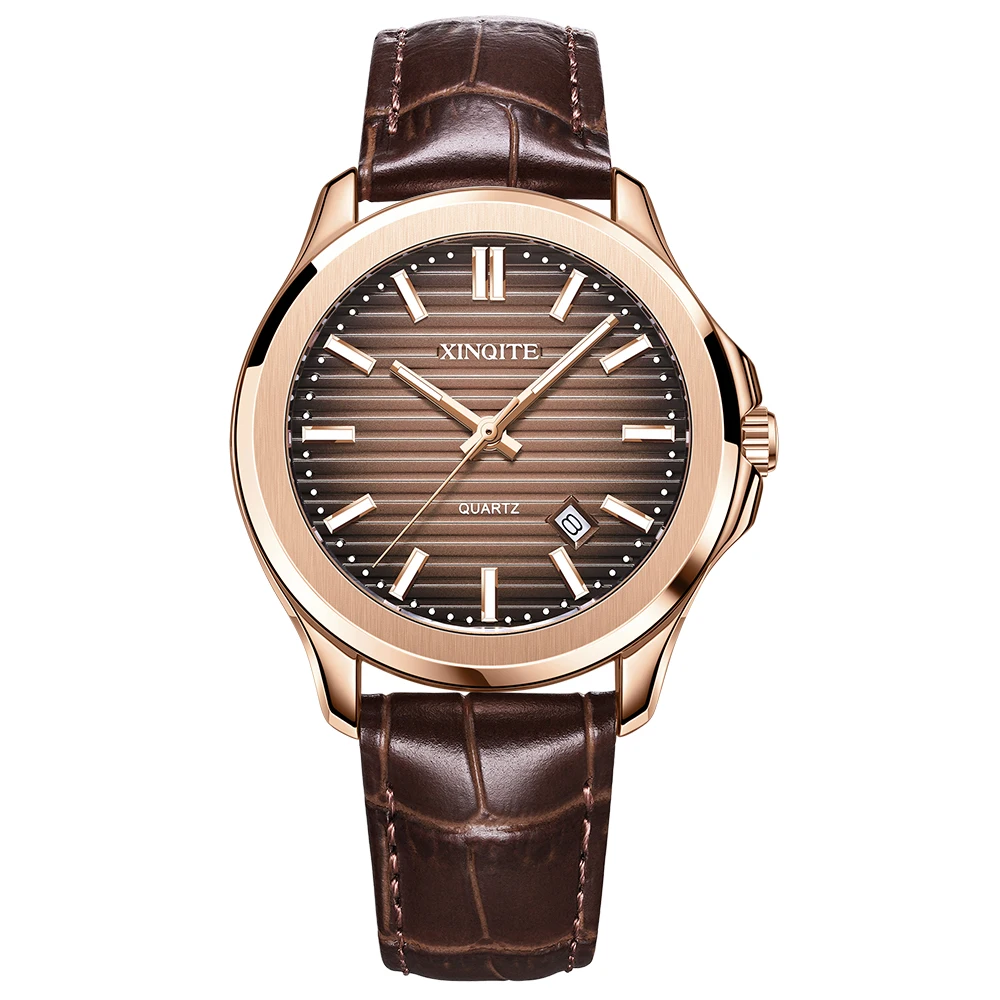 OEM Chronograph Watches Fashion Quartz Stainless Steel 3ATm Waterproof Sport Brand Brown Dial Multifunction Men Watch
OEM Chronograph Watches Fashion Quartz Stainless Steel 3ATm Waterproof Sport Brand Brown Dial Multifunction Men Watch
