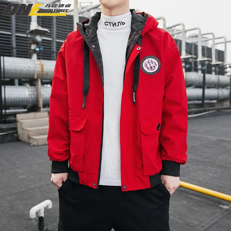 Spring And Autumn New Jacket 2020 spring Fashion Trend Loose Tooling Men's Jacket, Customized color
Spring And Autumn New Jacket 2020 spring Fashion Trend Loose Tooling Men's Jacket, Customized color