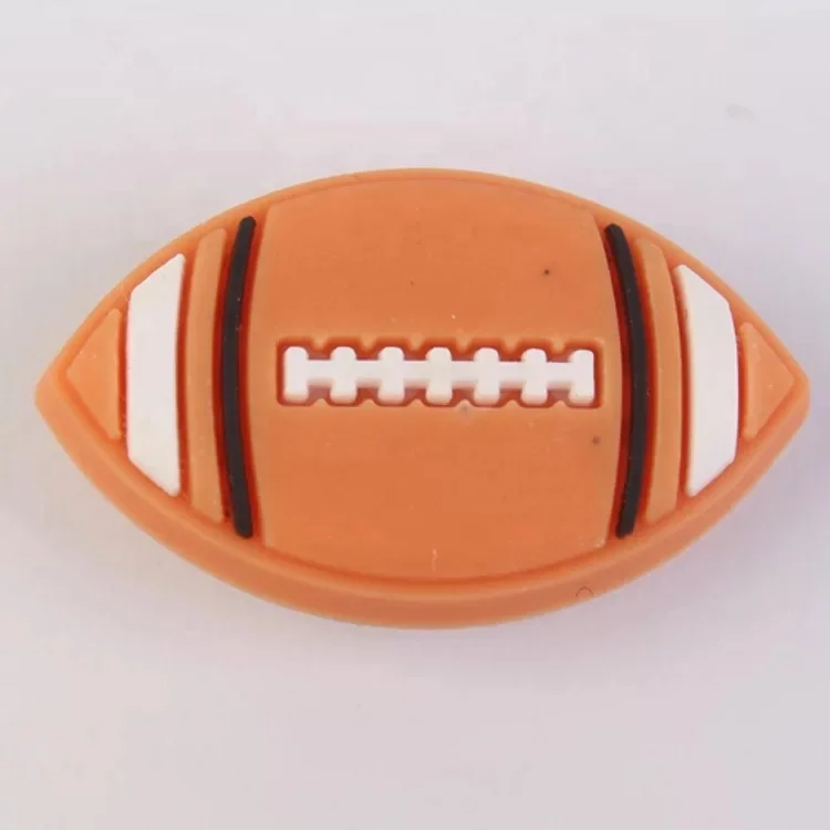Custom LOGO PVC rubber sports ball team croc shoe charms with designer custom clog shoe decoration for Wristband Bracelet, As picture
Custom LOGO PVC rubber sports ball team croc shoe charms with designer custom clog shoe decoration for Wristband Bracelet, As picture