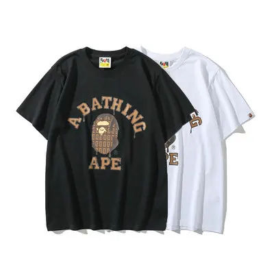 2021 new summer Valentine Day Chocolate Little Ape Head tee male and female couples loose tshirt top, White black
2021 new summer Valentine Day Chocolate Little Ape Head tee male and female couples loose tshirt top, White black