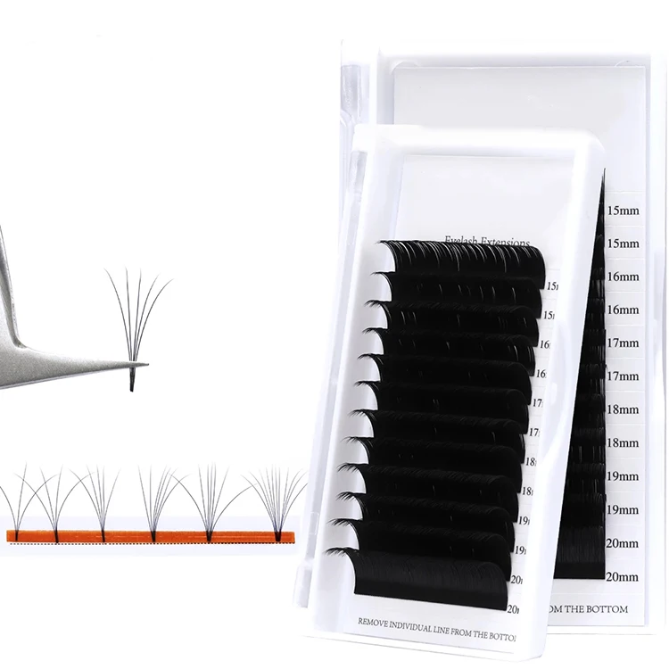Professional soft eyelash extension supplies private label individual easy fan eyelash extension
Professional soft eyelash extension supplies private label individual easy fan eyelash extension