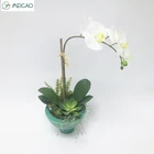artificial plant succulent with flower potted for sale