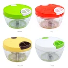 Kamus Best Kitchen Accessories Tools Meat Grinder Garlic Crusher Cutter Manual Vegetable Hand-Powered Chopper Slicer