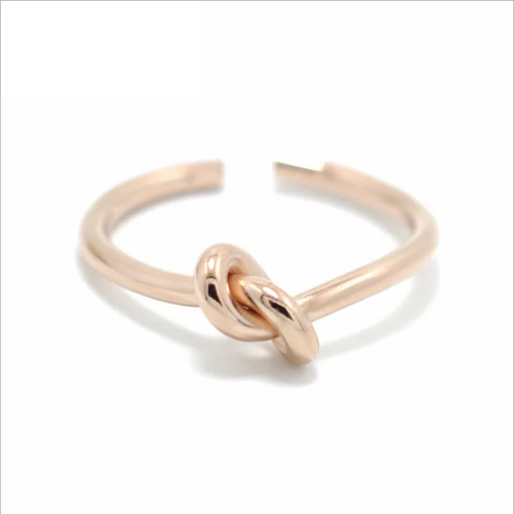 Wholesale fashion popular wild love knot type personalized opening adjustable knot ring
Wholesale fashion popular wild love knot type personalized opening adjustable knot ring