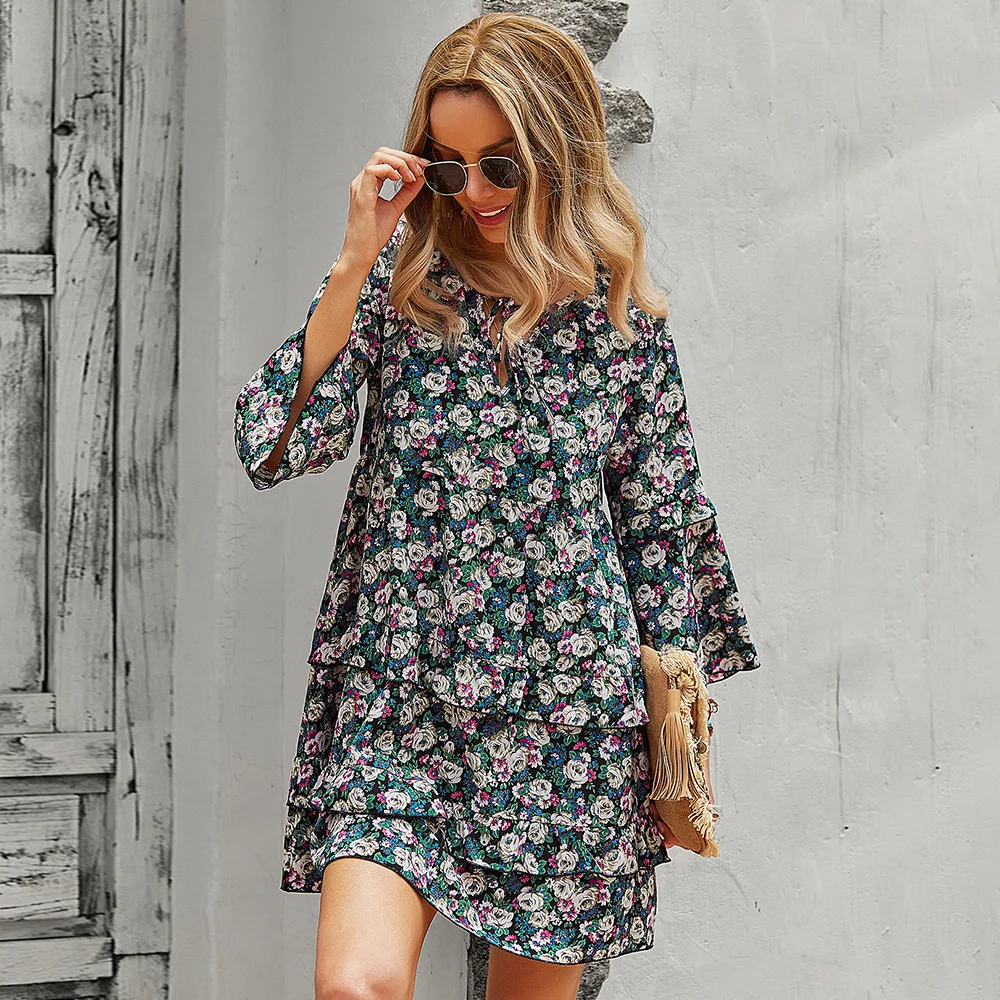 African print dresses 2021 autumn and winter long-sleeved A-line casual ladies dress, Wine red, black,yellow
African print dresses 2021 autumn and winter long-sleeved A-line casual ladies dress, Wine red, black,yellow