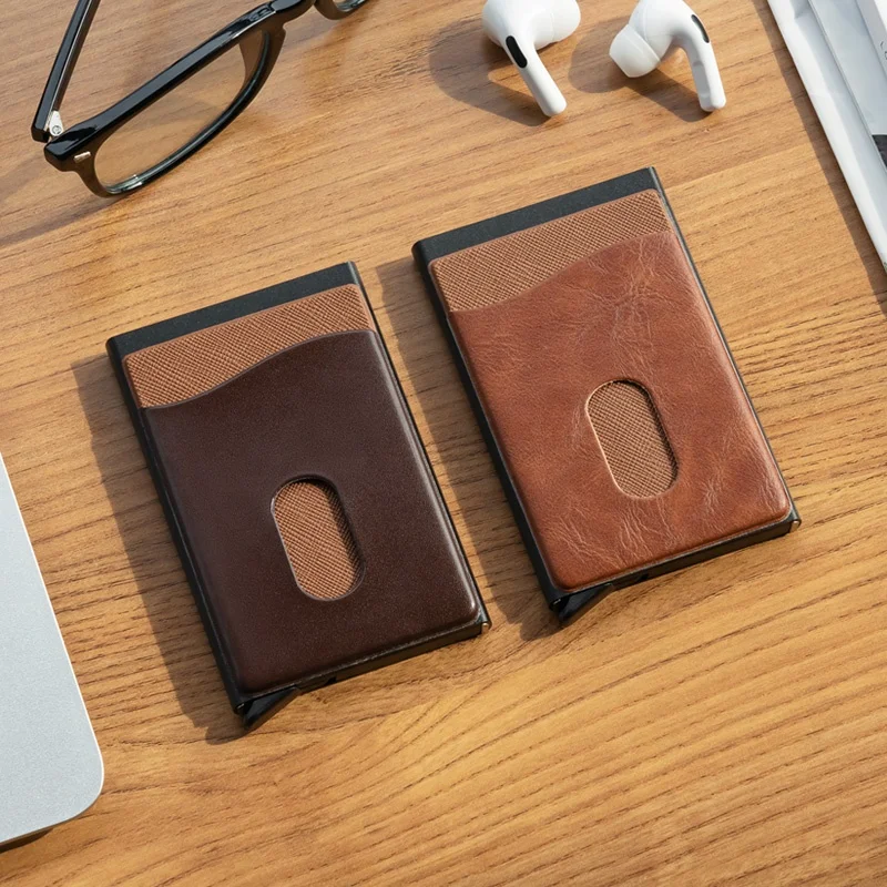 European Style Men and Womens Front Pocket Wallets Aluminum Metal Money Clip And Card Holder Pop Up Wallet
European Style Men and Womens Front Pocket Wallets Aluminum Metal Money Clip And Card Holder Pop Up Wallet