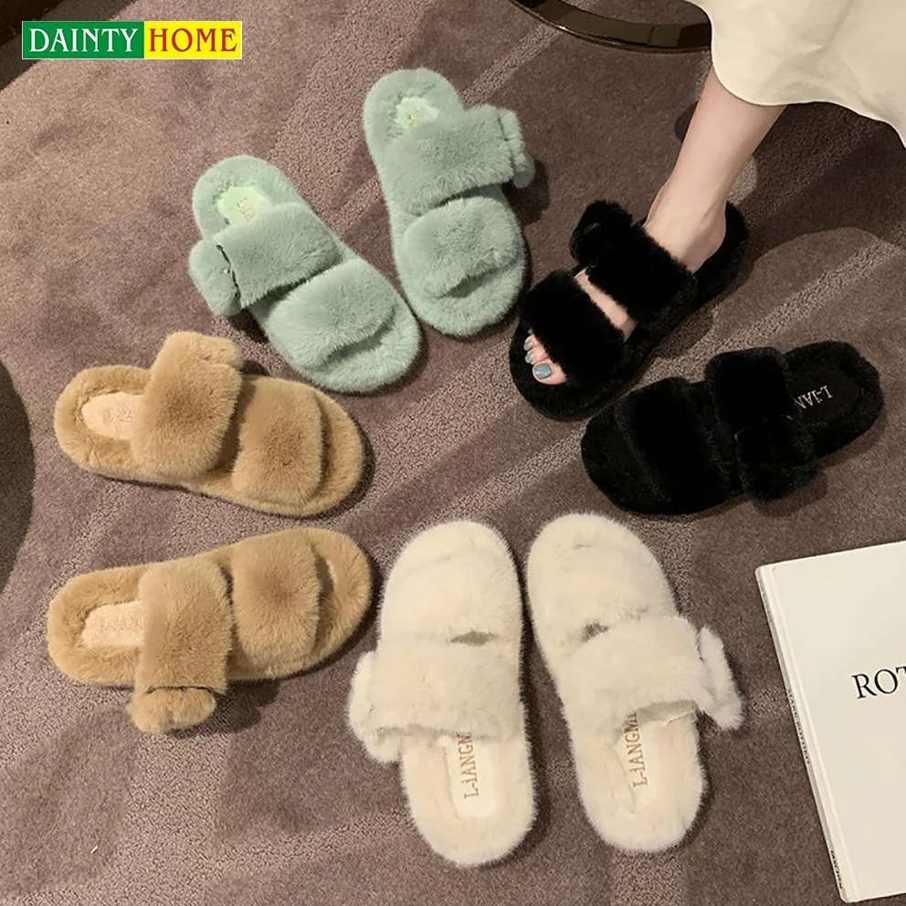 winter warm faux fur slides two straps with buckle womens fluffy ladies plush fur slippers shoes, Green / white / khaki / black
winter warm faux fur slides two straps with buckle womens fluffy ladies plush fur slippers shoes, Green / white / khaki / black