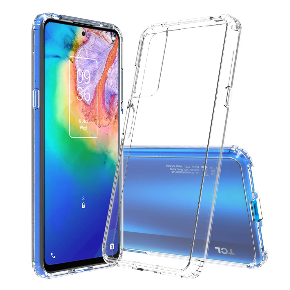 Clear Case for TCL 20S ,Anti-scratched Acrylic and TPU Mobile Phone Case for TCL 20S Bumper Case
Clear Case for TCL 20S ,Anti-scratched Acrylic and TPU Mobile Phone Case for TCL 20S Bumper Case
