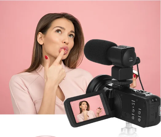 Digital camera HD wide Angle DV wireless professional live video camera Remote control 4K HD digital video camera
Digital camera HD wide Angle DV wireless professional live video camera Remote control 4K HD digital video camera