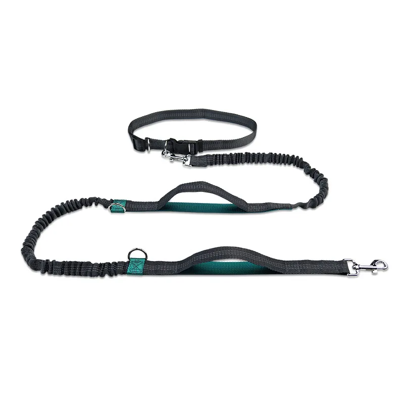 Wholesale quality reflective nylon strap hands free running durable leash bungee for medium dogs
Wholesale quality reflective nylon strap hands free running durable leash bungee for medium dogs