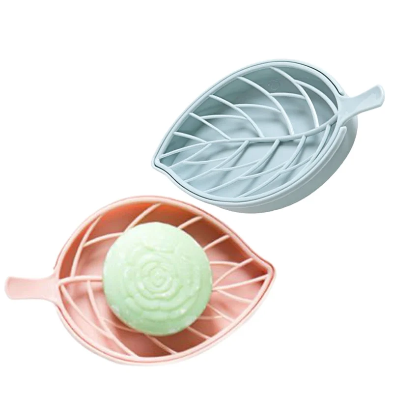 Leaf Shape Double Soap Holder Antiskid Soapbox Shower Room Soapboxs Drain Frame Bathroom Accessories, Blue, green, pink
Leaf Shape Double Soap Holder Antiskid Soapbox Shower Room Soapboxs Drain Frame Bathroom Accessories, Blue, green, pink