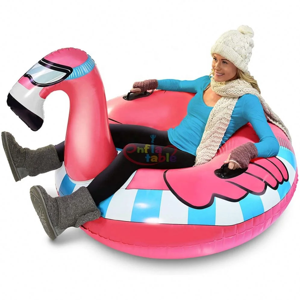 Wholesale Cold-Resistant PVC Outdoor Winter Kids Adult Inflatable Flamingo Sledding Snow Tube, As picture
Wholesale Cold-Resistant PVC Outdoor Winter Kids Adult Inflatable Flamingo Sledding Snow Tube, As picture
