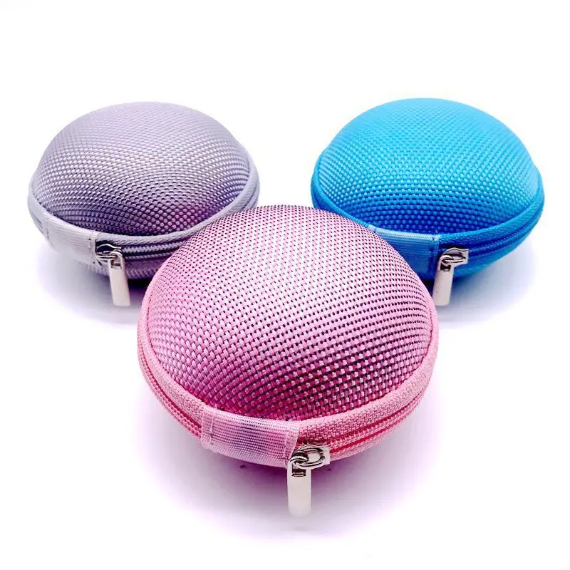 Cute EVA round box Storage Bag headphone small storage case for Headset Earbuds USB Cable Earphone, Black. magenta. red.
Cute EVA round box Storage Bag headphone small storage case for Headset Earbuds USB Cable Earphone, Black. magenta. red.