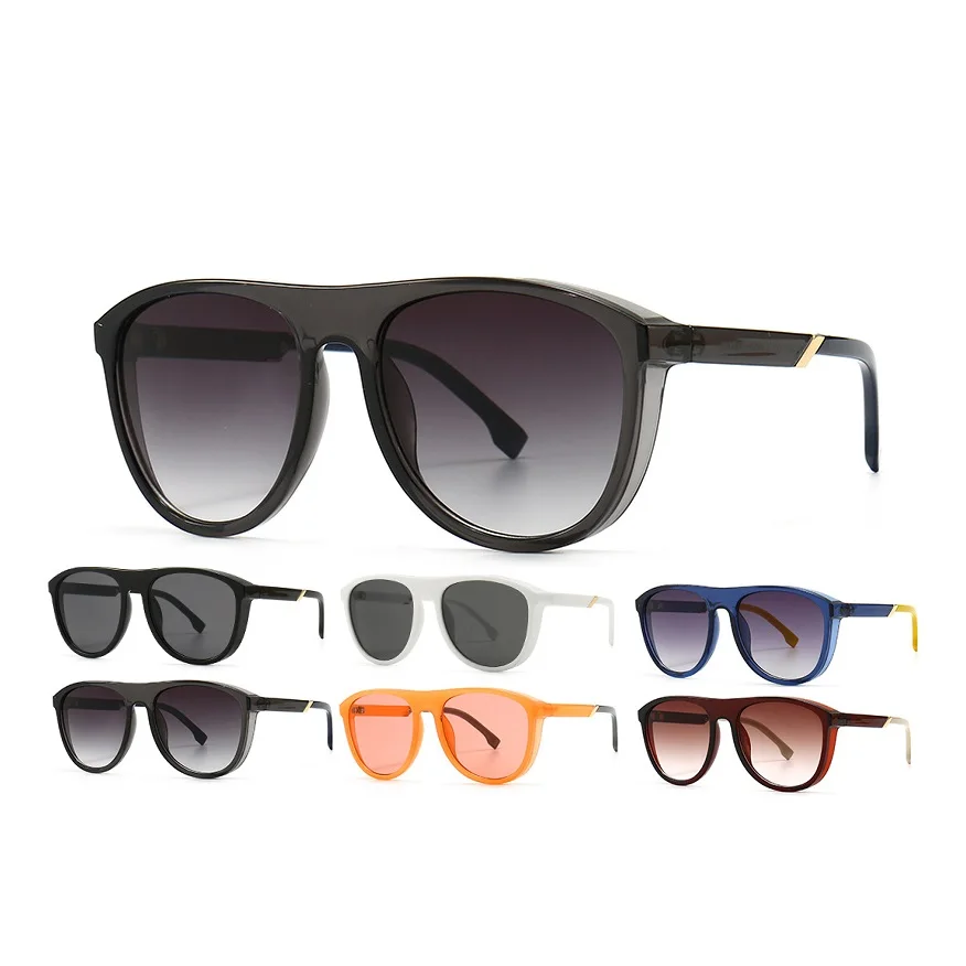 INS Fashion Stylish Fashion Brand Designer Modern Oval Round Gradient Anti UV PC Lens Contrast Color Shades Sunglasses
INS Fashion Stylish Fashion Brand Designer Modern Oval Round Gradient Anti UV PC Lens Contrast Color Shades Sunglasses