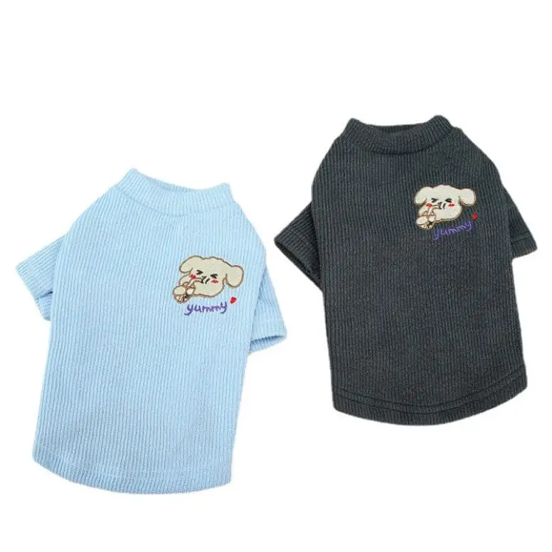 Wholesale small dog clothes cat dog clothes autumn and winter new teddy pet clothes, Customized color
Wholesale small dog clothes cat dog clothes autumn and winter new teddy pet clothes, Customized color
