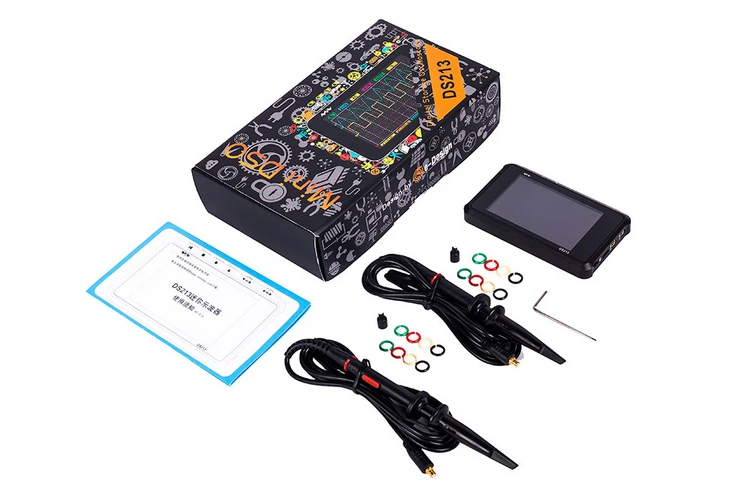 DSO203 upgrade DS213 4 Channel 100MS/s MINI Nano DSO213  Professional Portable Digital Oscilloscope Digital DSO 213