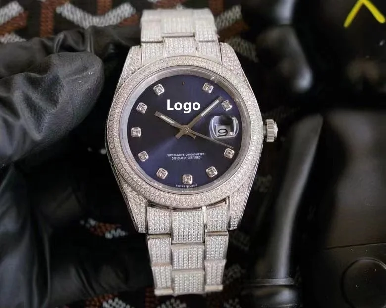 New luxury version full diamond 904 steel 126334 series sapphire glass mirror Rolexables Watches
New luxury version full diamond 904 steel 126334 series sapphire glass mirror Rolexables Watches