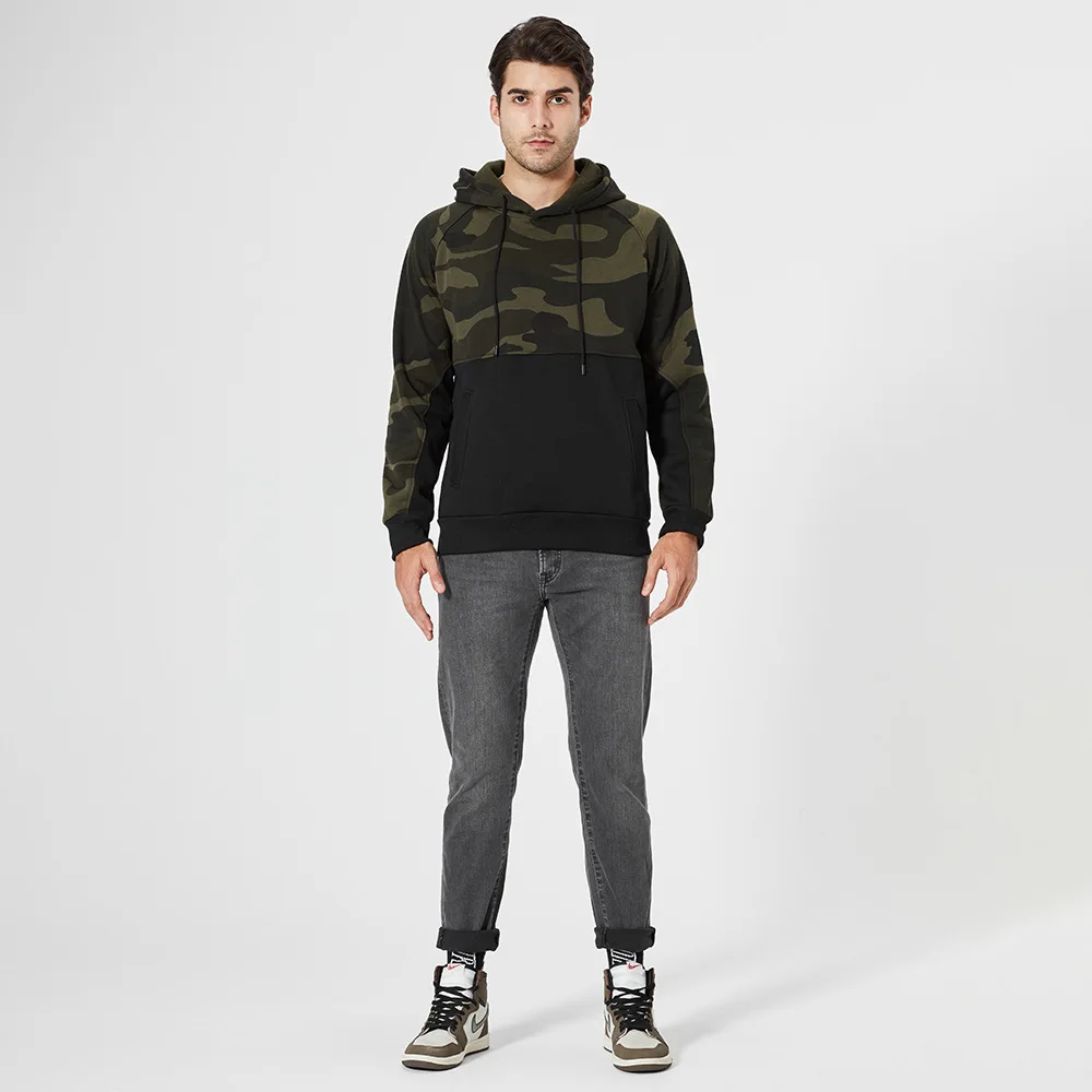 Hot Sale Warm Sweatshirt Camouflage Color Patchwork Large Size Cotton-padded Coat Hoodie Casual Jacket Velvet, Picture shows
Hot Sale Warm Sweatshirt Camouflage Color Patchwork Large Size Cotton-padded Coat Hoodie Casual Jacket Velvet, Picture shows