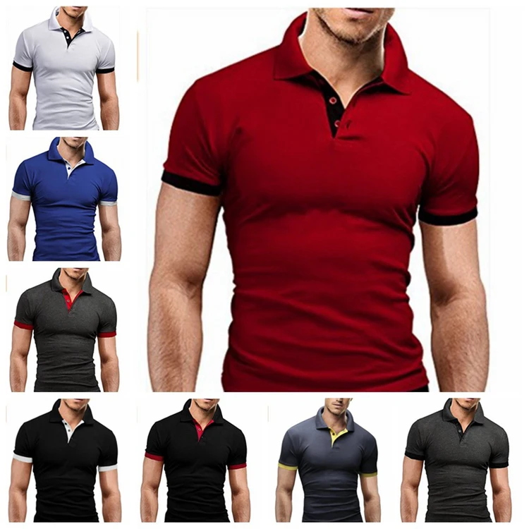 Factory custom logo hot selling tshirts blank t shirts embroidery polo neck tshirt for men
Factory custom logo hot selling tshirts blank t shirts embroidery polo neck tshirt for men