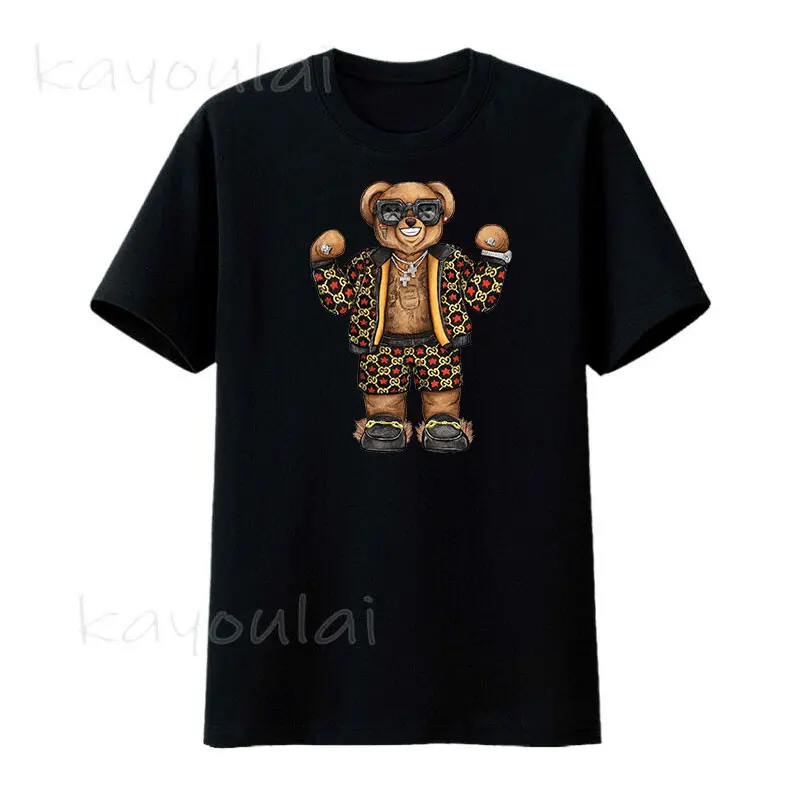 Newest Cheap Price best t shirts men 100% Cotton Custom Logo Printing G Brand Bear Tee Black T Shirts For Men
Newest Cheap Price best t shirts men 100% Cotton Custom Logo Printing G Brand Bear Tee Black T Shirts For Men