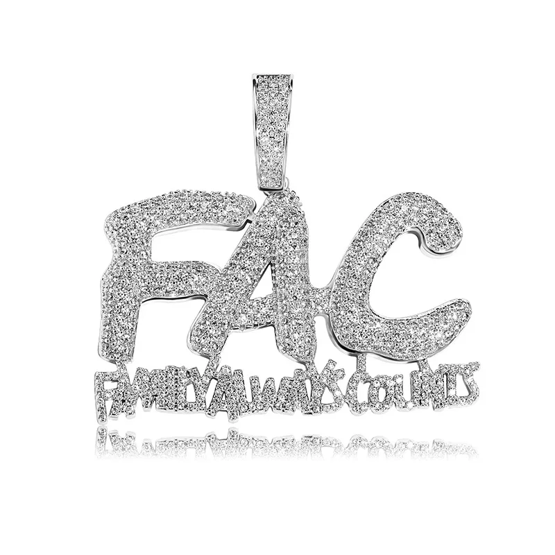 2021 New Letter Pendant Necklace "Family Always Counts" High Quality Cubic Zirconia Gold Plated Jewelry Hip Hop Pendant For gift, Color,silver golden
2021 New Letter Pendant Necklace "Family Always Counts" High Quality Cubic Zirconia Gold Plated Jewelry Hip Hop Pendant For gift, Color,silver golden