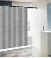 The Factory Best Selling Directed Design Custom Gray Linen Waterproof Printing fabric Shower Curtain
The Factory Best Selling Directed Design Custom Gray Linen Waterproof Printing fabric Shower Curtain
