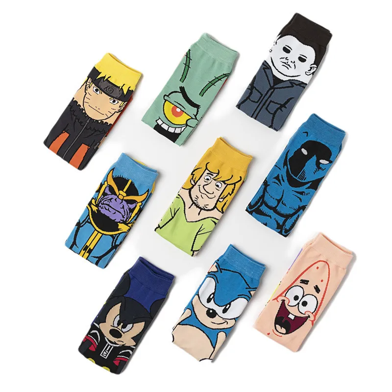 Autumn 2021 new wholesale men's socks cartoon cartoon characters pattern tube socks personality women long socks
Autumn 2021 new wholesale men's socks cartoon cartoon characters pattern tube socks personality women long socks