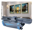 Large Format Glass Wood Acrylic Metal Canvas Inkjet Led Large Varnish UV Flatbed Printer