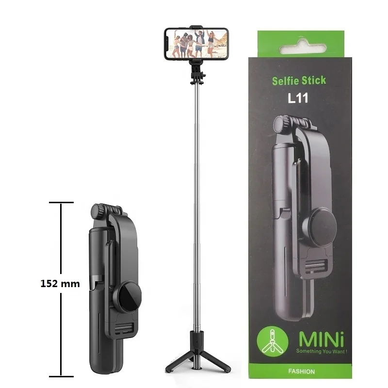 New Arrival L11 Extendable Folding Mini Small Wireless Remote Selfie Stick with Tripod Stand
New Arrival L11 Extendable Folding Mini Small Wireless Remote Selfie Stick with Tripod Stand