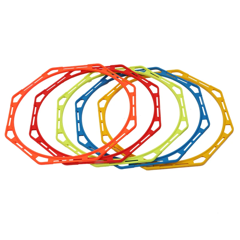 Hexagonal Sports Ring Set Agility Speed And Agility Exercise Rings Octagon Agility Rings, Red, orange, yellow, green, blue
Hexagonal Sports Ring Set Agility Speed And Agility Exercise Rings Octagon Agility Rings, Red, orange, yellow, green, blue