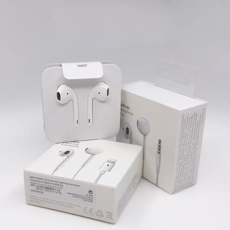 Earbuds Wired Earphone accessories For Iphone 12 11 8 7 5 Earphones 3.5 mm White Handsfree With Packing Box
Earbuds Wired Earphone accessories For Iphone 12 11 8 7 5 Earphones 3.5 mm White Handsfree With Packing Box