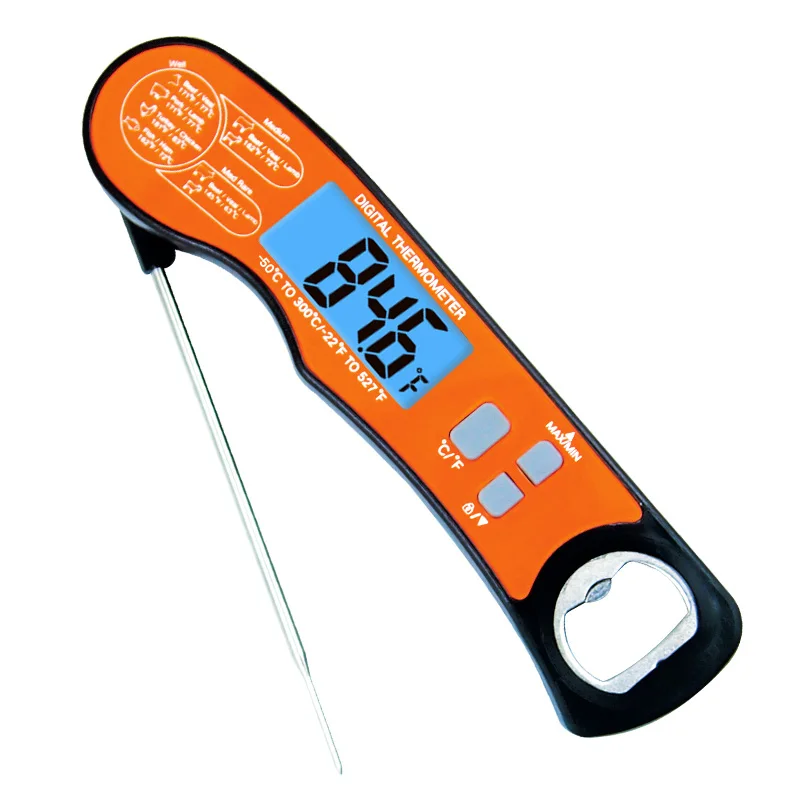 CH-112 2021 New Arrival Digital Cooking Thermometer Probe Temperature Kitchen Food BBQ Meat Grill Metal OEM Food Thermometer
CH-112 2021 New Arrival Digital Cooking Thermometer Probe Temperature Kitchen Food BBQ Meat Grill Metal OEM Food Thermometer
