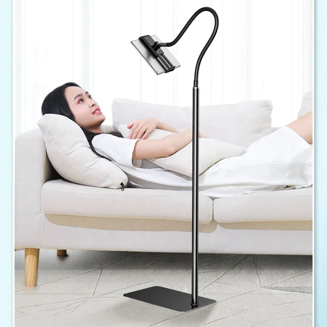 Customized Logo Acceptable 360 Rotation Tablet Floor Stand Metal Lazy Flexible Phone Tablet Mount Holder 4.5-11 Inch, Black
Customized Logo Acceptable 360 Rotation Tablet Floor Stand Metal Lazy Flexible Phone Tablet Mount Holder 4.5-11 Inch, Black