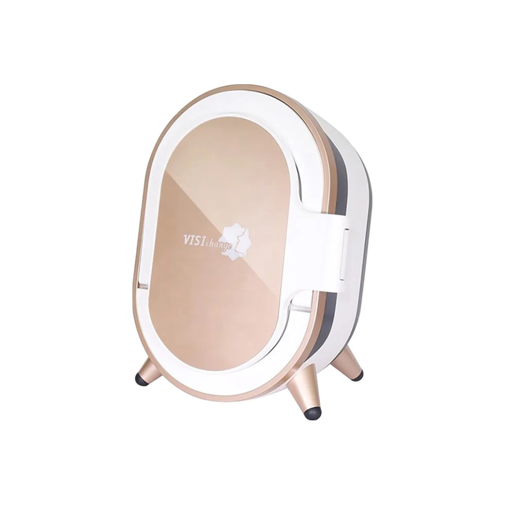 2021 Professional skin hydration feature magic mirror smart digital visia 3d facial skin analyser analyzer, Rose gold
2021 Professional skin hydration feature magic mirror smart digital visia 3d facial skin analyser analyzer, Rose gold