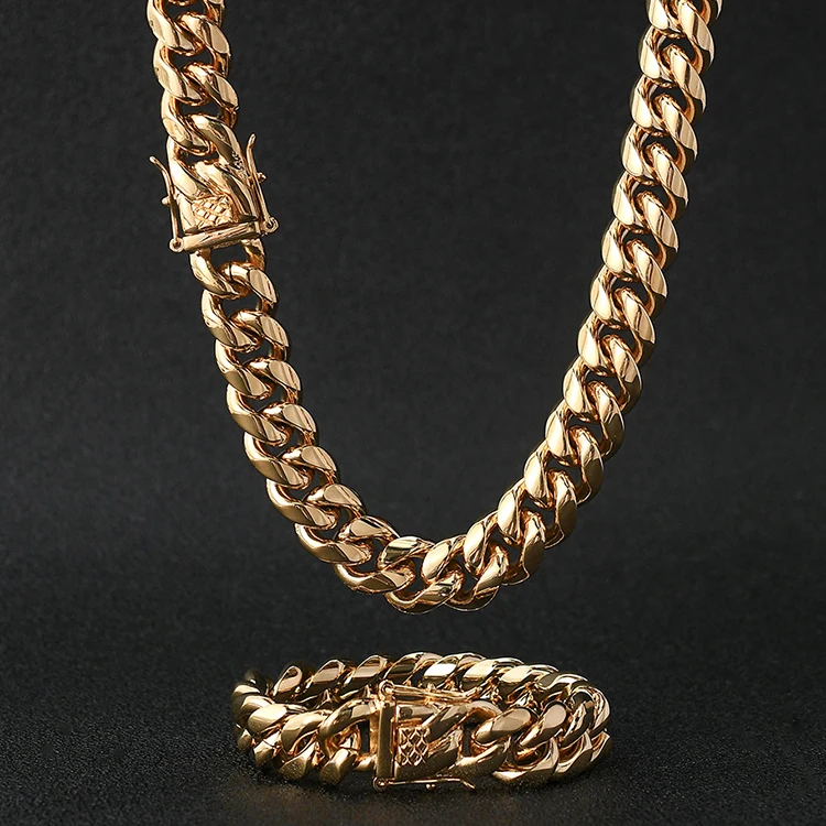 Nuoya Wholesale Cuban Link Chain Men Bracelets Hip Hop Gold Cuban Link Chain, Gold/silver color
Nuoya Wholesale Cuban Link Chain Men Bracelets Hip Hop Gold Cuban Link Chain, Gold/silver color