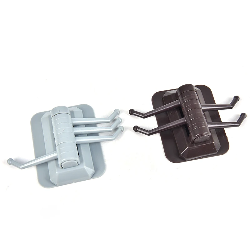 Plastic Rotatable Four Hooks Bathroom Towel Rack Bathroom Kitchen Wall Storage Hooks Paste Seamless Towel Hanger, Black
Plastic Rotatable Four Hooks Bathroom Towel Rack Bathroom Kitchen Wall Storage Hooks Paste Seamless Towel Hanger, Black