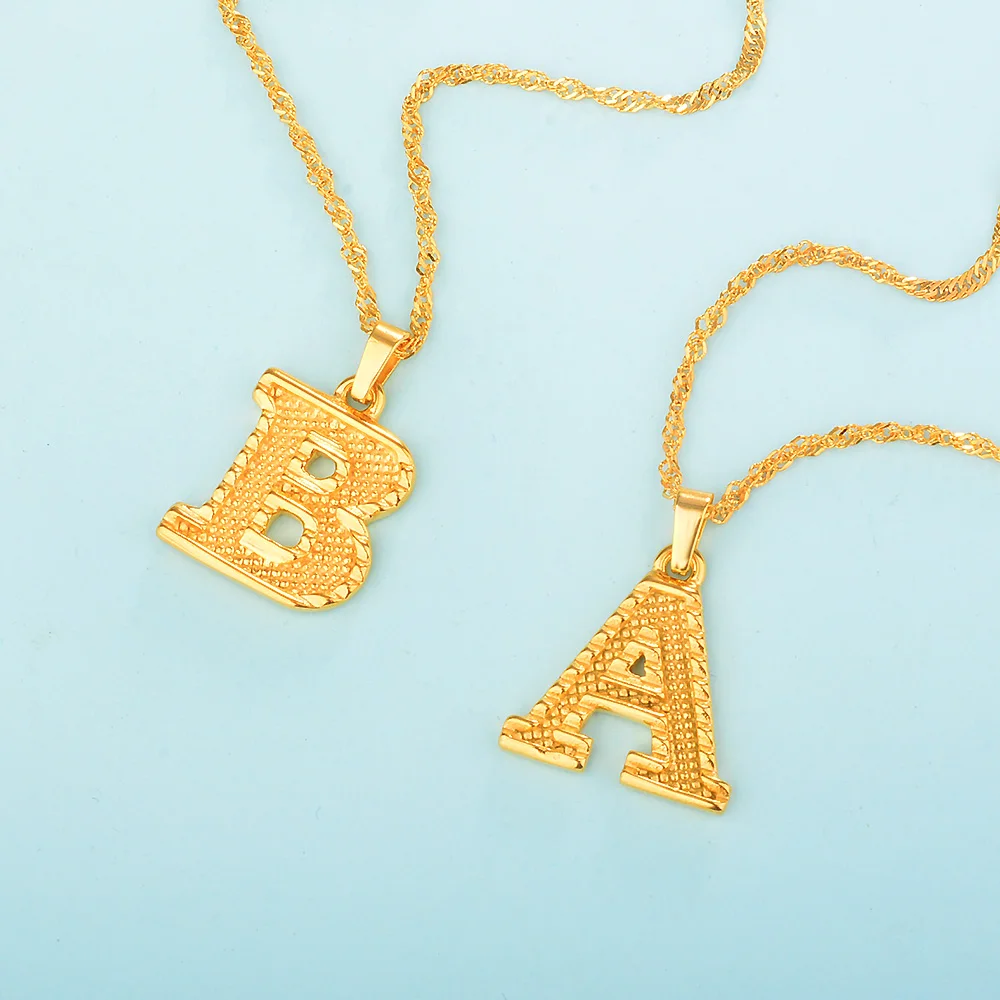 Gold Plated Stainless Steel Pendant Jewelry Letter Necklace Initial, 2020 New Initial Necklace
Gold Plated Stainless Steel Pendant Jewelry Letter Necklace Initial, 2020 New Initial Necklace