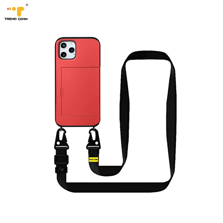For iPhone 12 Case With Nylon Detachable Strap Neck Plastic 2 In 1 PC Gold Card Holder Phone Case
For iPhone 12 Case With Nylon Detachable Strap Neck Plastic 2 In 1 PC Gold Card Holder Phone Case