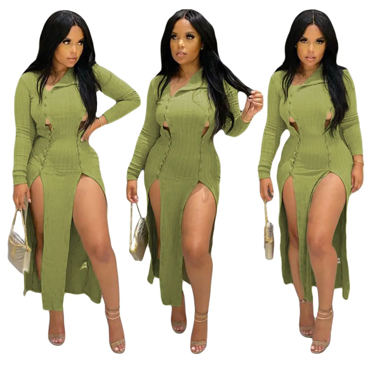 2021 ribbed cardigan split long plus size women dresses manyu fashion
2021 ribbed cardigan split long plus size women dresses manyu fashion