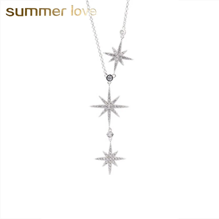 Fashion Crystal Diamond Necklace Star Necklace Women Choker Chain Fashion 925 Sterling Silver Personalized Jewelry, As picture
Fashion Crystal Diamond Necklace Star Necklace Women Choker Chain Fashion 925 Sterling Silver Personalized Jewelry, As picture