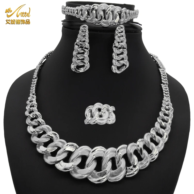 African Necklace Sets For Women Luxury Designer Jewelry Pakistani Necklaces Afghan Bracelets Fashion Earrings Jewelry Sets, Gold and silver
African Necklace Sets For Women Luxury Designer Jewelry Pakistani Necklaces Afghan Bracelets Fashion Earrings Jewelry Sets, Gold and silver