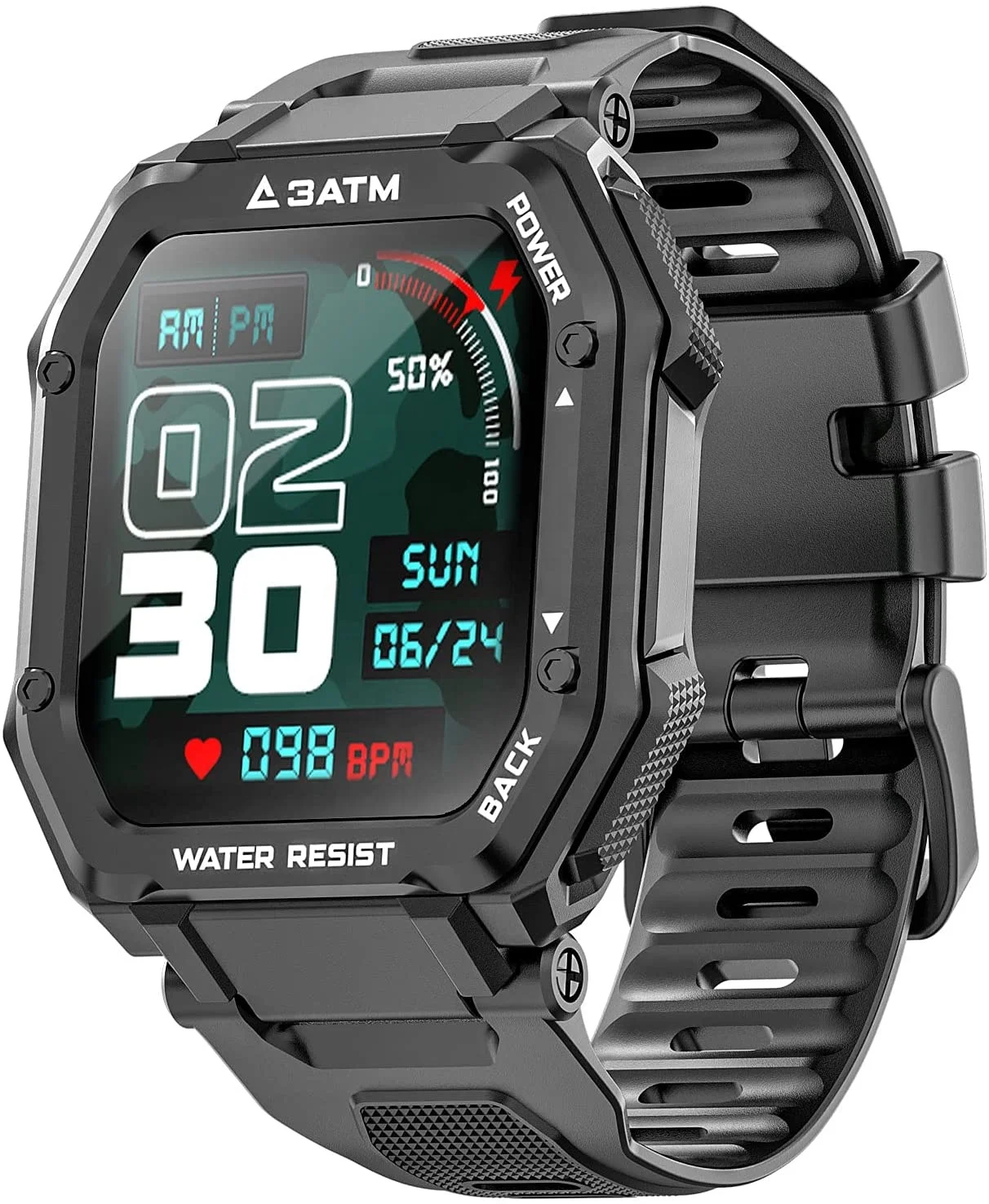 Carkira 2021 New Arrival Sports Smart Watch 3ATM Waterproof Fitness Heart Rate Reloj Inteligente Men Women for Android IOS
Carkira 2021 New Arrival Sports Smart Watch 3ATM Waterproof Fitness Heart Rate Reloj Inteligente Men Women for Android IOS
