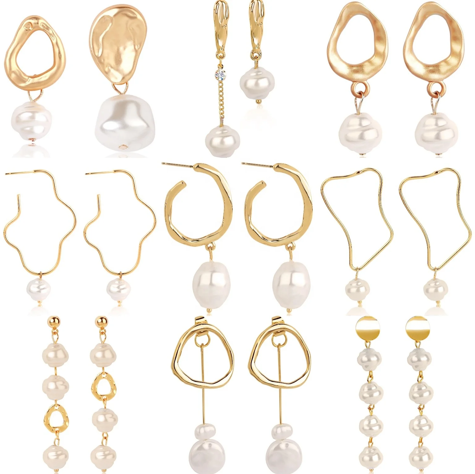 Factory Wholesale 2021 Trendy Pearl Stud Earrings Baroque Pearl Earrings Retro Earrings Women
Factory Wholesale 2021 Trendy Pearl Stud Earrings Baroque Pearl Earrings Retro Earrings Women
