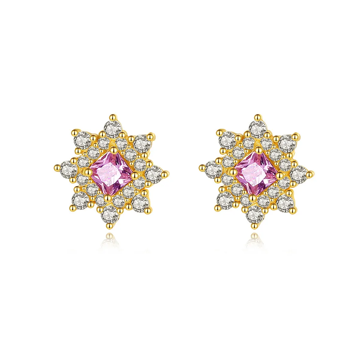S925 Silver Stud Earrings Vintage Style Handmade Gold CZ Gemstone Earrings Claw Clear Cubic Zircon Gold Earrings for Prom Party
S925 Silver Stud Earrings Vintage Style Handmade Gold CZ Gemstone Earrings Claw Clear Cubic Zircon Gold Earrings for Prom Party
