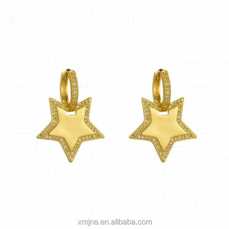 European And American Hip-Hop Jewelry Love Stars Butterfly Earrings Earrings Female Retro Copper Micro-Inlaid Zircon Earrings
European And American Hip-Hop Jewelry Love Stars Butterfly Earrings Earrings Female Retro Copper Micro-Inlaid Zircon Earrings