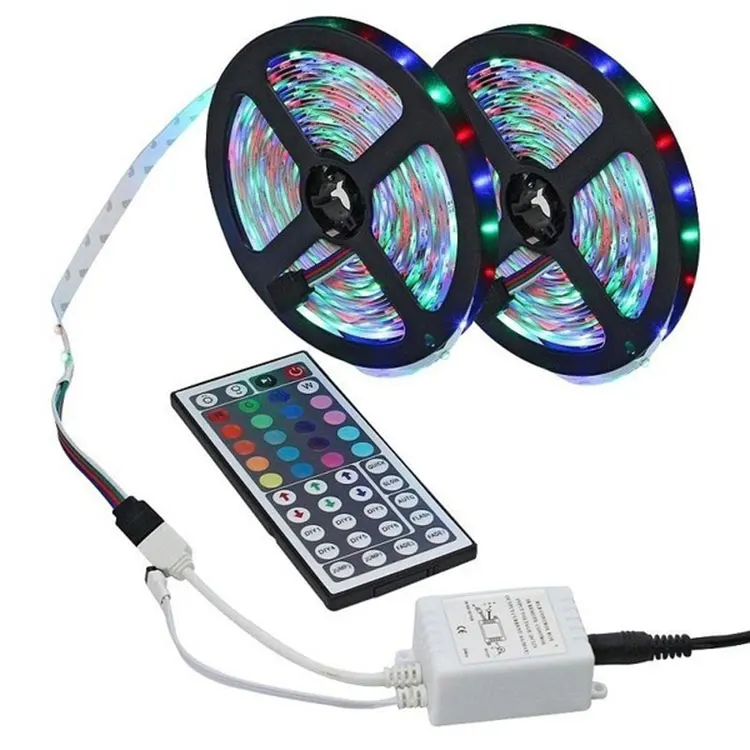 Color changing 44-key infrared controller soft led strips 10m lighting led strip light with remote led strip lights 5m, Red/green/blue
Color changing 44-key infrared controller soft led strips 10m lighting led strip light with remote led strip lights 5m, Red/green/blue