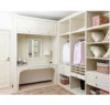 NICOCABINET Customized Latest Style Built-in White Painted Bedroom Wardrobe Design