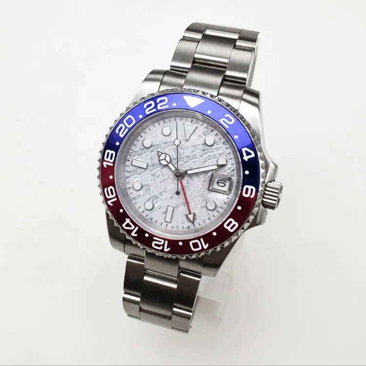 Drop-shipping GNT 40mm Mechanical Pearl 3804 Movement Meteorite Dial RTS 316 Stainless Steel Watches
Drop-shipping GNT 40mm Mechanical Pearl 3804 Movement Meteorite Dial RTS 316 Stainless Steel Watches